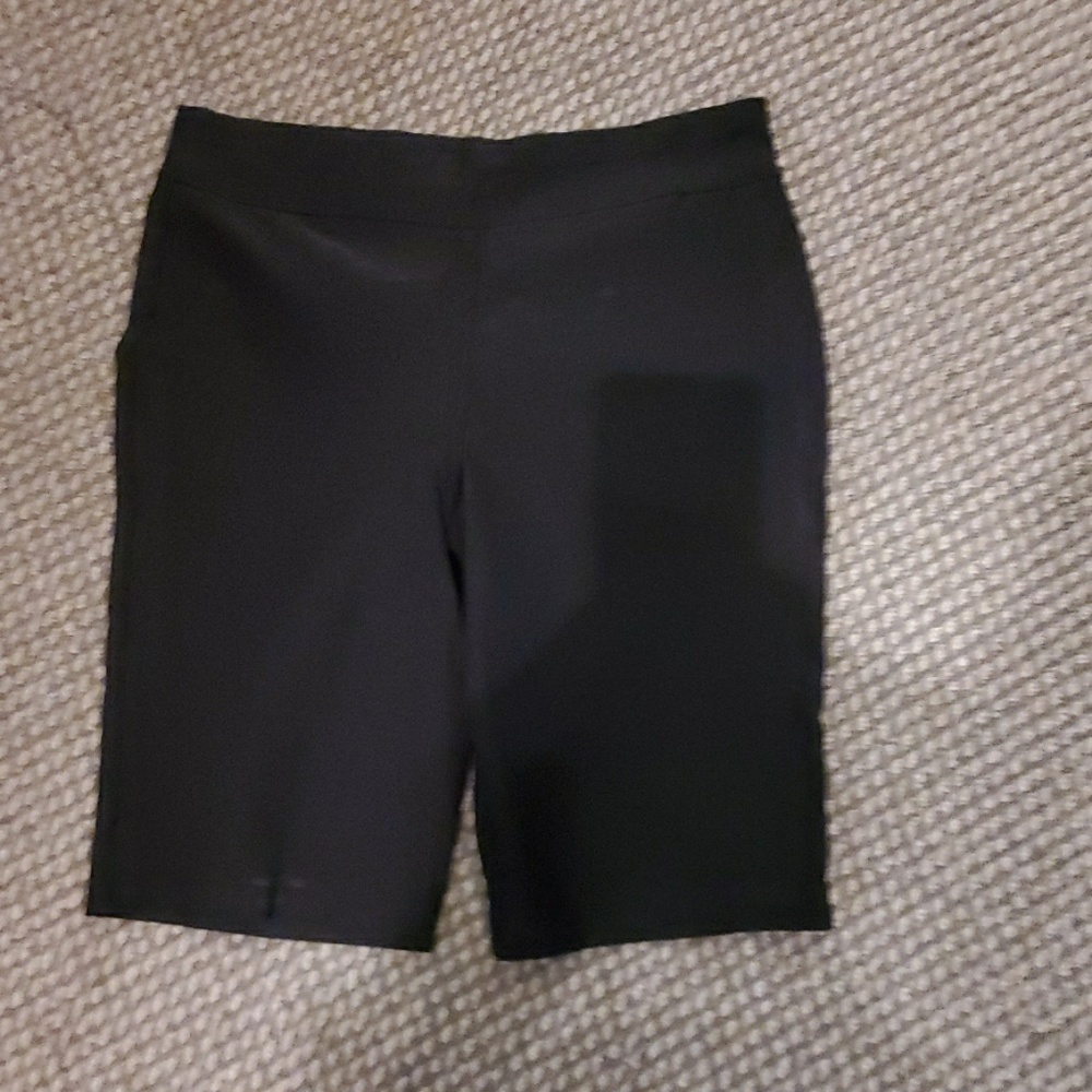 Chico's black Bermuda shorts Size 10